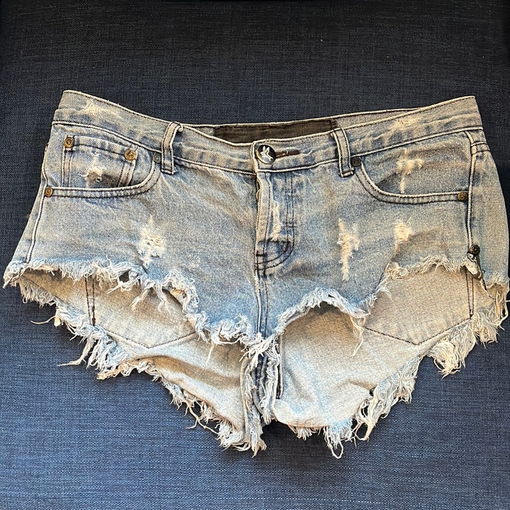One Teaspoon Denim Cutoffs